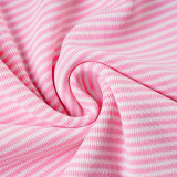 Stripe Long Sleeve T Shirt GWEN-JWJT45477