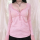 Stripe Long Sleeve T Shirt GWEN-JWJT45477