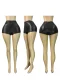 Fashion Solid Color Leather Shorts&Seven-Tenths Pants CH-25065