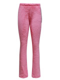 Solid Color Plush Tight Flare Pants GXHF-X1126821
