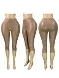 Fashion Solid Color Leather Shorts&Seven-Tenths Pants CH-25065