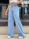 Fashion Denim Loose Straight Jeans GYXN-20805