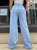 Fashion Denim Loose Straight Jeans GYXN-20805