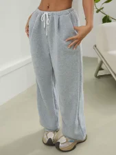 Solid Color Wide Leg Pants GYXN-73206