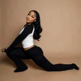 Christmas Long-Sleeve Color-Block T-Shirt and Pants Two-Piece Set GSLF-K25S87836