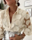 See Through Mesh Long Sleeve Shirt GJMF-97773