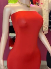 Pre Order: About 7 work days shipping Wrap Chest Mini Dress YUEM-300968