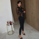Sexy See Through Mesh Jumpsuit XEF-K25Q82530