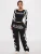Letter Print Long Sleeve Print Two Piece Pants Set GFCF-1427