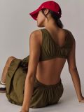 Fashion Sleeveless Zipper Long Dress ZDF-33113