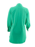 Long Sleeve Solid Color Shirt ZDF-31350