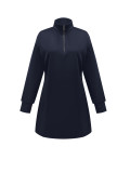 Casual Solid Color Lapel Mini Dress ZDF-33512