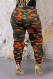 Camouflage Print High Waist Pants GSMJ-8025