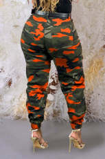 Camouflage Print High Waist Pants GSMJ-8025