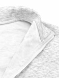 Sport Solid Color Sweatshirt Two Piece Pants Set ZDF-33158
