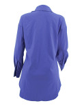 Long Sleeve Solid Color Shirt ZDF-31350