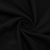 Deep V Neck Long Sleeve Hollow Out Jumpsuit GDSF-D25JP487