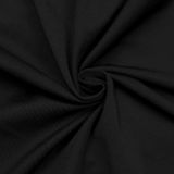 Backless Pleated Contrast Color Midi  Dress BY-7583