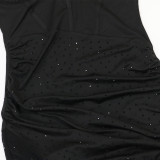 Sling Backless Fitted Fishtail Dress CYA-902051