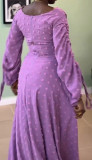 Long Sleeve Ruched Solid Color Maxi Dress NY-11237
