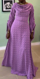 Long Sleeve Ruched Solid Color Maxi Dress NY-11237