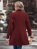 Solid Color Lapel Neck Coats GYXN-72231