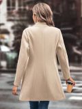 Solid Color Lapel Neck Coats GYXN-72231