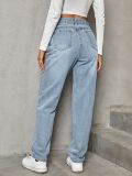 Casual High Waist Loose Jeans GYXN-35208