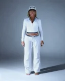 Long Sleeve Contrast Color Two Piece Pants Set YWXS-K25L1447