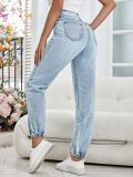Fashion Washed Slim Pencil Jeans GYXN-35838