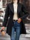 Solid Color Lapel Neck Coats GYXN-72231