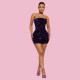 Sequin Slim Tube Top Mini Dress GYOM-8891