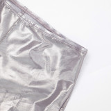 Sexy Skinny See Through Seven-Tenths Pants GDSF-Q25PT431