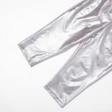 Sexy Skinny See Through Seven-Tenths Pants GDSF-Q25PT431