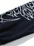 Printed Vintage Hooded Sweatshirt YWXS-XS-2553