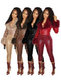 Hot-stamped Solid Color Shorts & Seven-Tenths Pants CH-25068