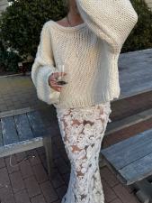 Reversible Bow-Tie Tie Cardigan Sweater Jacket GQNF-Y00281CM