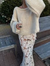 Reversible Bow-Tie Tie Cardigan Sweater Jacket GQNF-Y00281CM