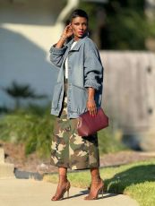 Long Sleeve Loose Denim Coats GYLN-8998