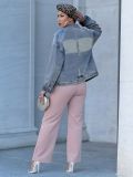 Loose Lapel Long Sleeve Denim Jackets GYLN-9090