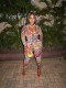 Fashion Print Zipper Hooded Two Piece Pants Set GQNF-Y00213SC