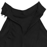 Fitted Sequin Velour Slit Maxi Dress BY-7602