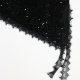 V Neck Backless Sequin Sling Mini Dress CYA-902122