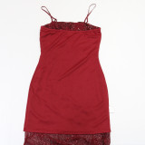 Sexy Sequin Split Sling Evening Dress CYA-902184