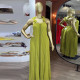 Sling Backless Press Pleated Maxi Dress GMSF-SU9439