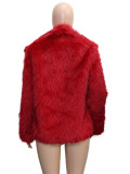 Faux Fur Collar Long Sleeve Short Jacket SH-391330