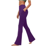 Solid Color Slim Flare Pants GYZY-6692