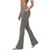 Solid Color Slim Flare Pants GYZY-6692