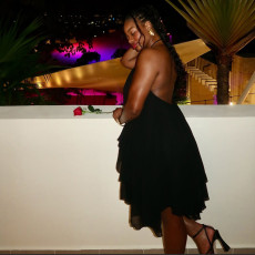 Solid Color Halterneck Loose Backless Mini Dress DLSF-K25D88001