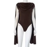 Long Sleeve Solid Color Bodysuit GDSF-Q24BS670